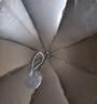 天堂 防紫外线晴雨伞三折 雨伞黑胶防晒太阳伞遮阳晴雨伞 山樱粉 实拍图