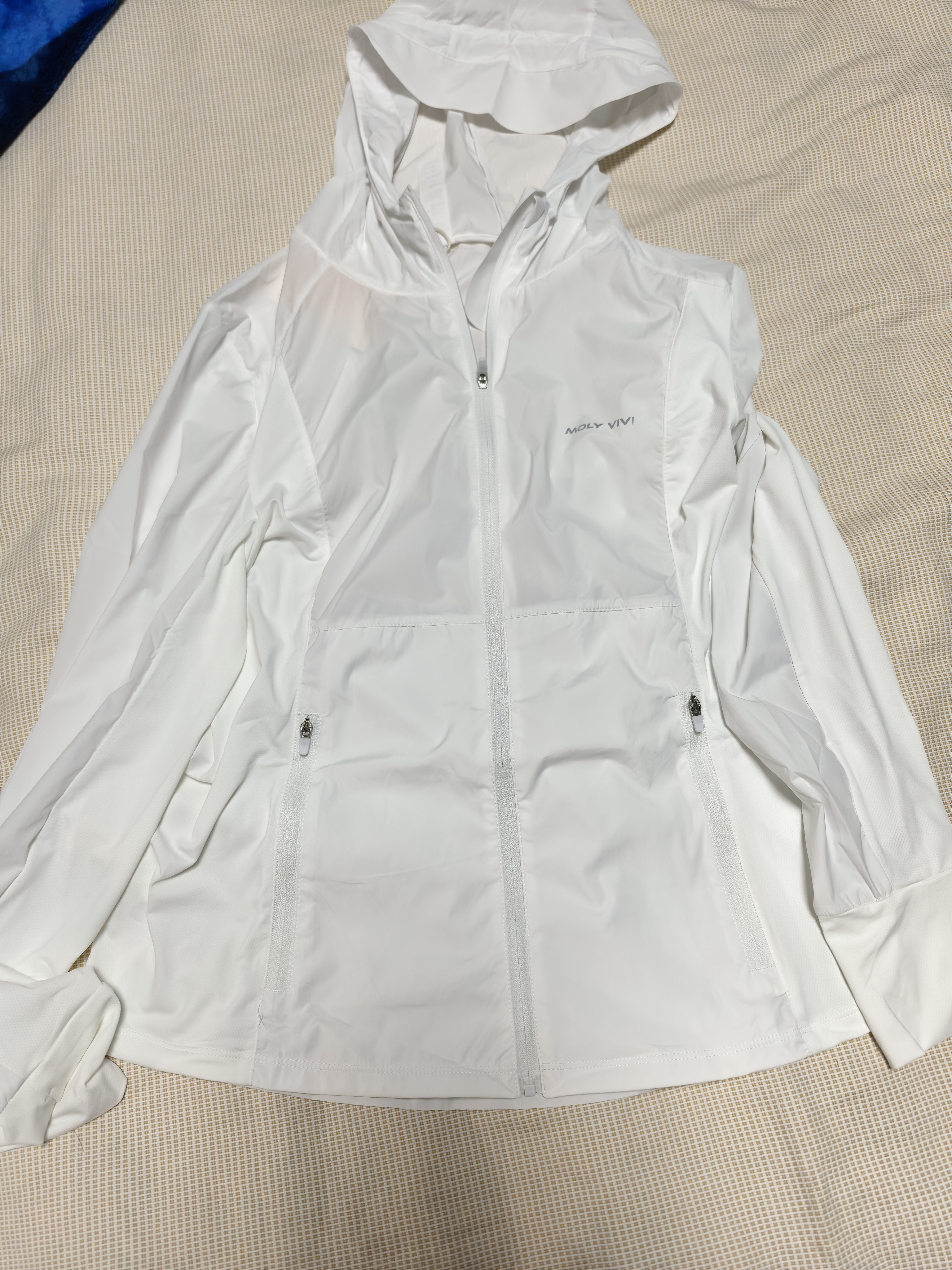 MOLY VIVI小轻风基础修身防晒衣女款夏季防晒服外套轻薄透气小个子魔力薇薇 实拍图