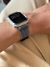 适用苹果手表表带耐克applewatch10 9运动尼龙nike回环Ultra表带 新配色【NK灰配蓝】同款 【42mm】适用Apple Watch10代/ 实拍图