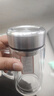 高硼硅双层加厚茶水分离办公杯大容量泡茶杯把手双层加厚茶杯硬厚 钢盖办公杯 400ml 1只 实拍图