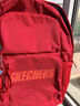 斯凯奇（Skechers）男女同款196家族双肩包电脑包学生经典百搭简约高中书包旅行背包 赛车红/001W 20-30升 实拍图