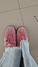 AVIA爱威亚2025新款经典板鞋男女复古（德训）鞋平底运动T头鞋 草莓粉 38 实拍图