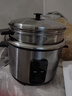 SUBOAER苏泊电饭煲家用304不锈钢0涂层电饭锅5L大容量微压蒸煮一体饭粥多功能锅智能预约老款电饭锅 5L 加厚304内胆【5-8人使用】全钢机身 实拍图