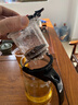 茶壶泡茶杯家用茶具茶水分离滤茶器烧水壶玻璃飘逸杯泡茶壶个人 【高硅防爆】茶水杯1200ML 实拍图