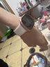 Apple/苹果 Watch Series10 智能手表蜂窝款46毫米玫瑰金色铝金属表壳淡桃粉色运动型表带S/M MWYM3CH/B 实拍图