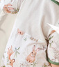 欧孕（OUYUN）婴儿衣服夏季薄款空调服睡衣男女宝宝连体衣网眼竹棉哈衣爬服 小兔与鹿【半背网孔 竹棉针织】 73cm 【建议身高71-78cm】 实拍图