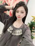 七彩雲南翡翠吊坠S925银镶蓝水福豆女款玉坠项链挂件送女友送妈妈节日礼物 蓝水福豆0165 实拍图
