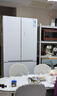 东芝（TOSHIBA）549白珍珠【高容全嵌】60cm超薄零嵌双系统十字双开对开门家用风冷无霜国家补贴家电换新制冰冰箱 GR-RF549WI-PM165 云脂白 实拍图