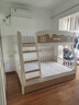 川兔·小屋上下床双层实木儿童床男孩女孩高低床上下铺公主成人子母床 爬梯款【送5cm床垫*2】 上铺宽130*下铺宽150 实拍图
