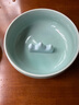 六品堂青瓷笔洗大号笔洗三件套笔洗缸文房四宝毛笔书法国画用品陶瓷水碟墨碟仿古书法工具茶洗多功能水盂 弟粉中洗 实拍图