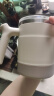 沃德百惠（WORTHBUY）马克杯带盖保温水杯高颜值办公室茶杯不锈钢家用咖啡杯 500ML 实拍图