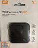 西部数据(WD) 2TB 移动固态硬盘（PSSD）Elements SE新元素 SSD type-c接口 外接直连手机笔记本电脑两用 实拍图