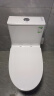 九牧（JOMOO）11262-2-1/41KA-2家用马桶卫浴虹吸式节水抗菌易洁坐便器400坑距 实拍图