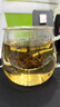 美斯尼 茶杯玻璃茶水分离杯子茶具竹盖带把手加厚耐热男女士玻璃泡茶杯 透明把 450毫升 实拍图