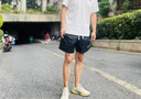 adidas情侣休闲纯棉上衣圆领短袖T恤男女夏季阿迪达斯官方轻运动 米白 XL 实拍图