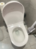 潜水艇马桶盖通用坐便器盖子家用加厚盖板老式抽水马桶圈器配件缓降 U型耐压圆底座快拆款MG2 实拍图