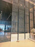不锈钢屏风隔断新中式隔断花格金属格栅镂空雕花简约轻奢入户玄关 黄钛金拉丝无指纹 实拍图