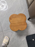 家逸实木小凳子家用小板凳客厅脚凳门口换鞋凳创意沙发凳垫脚凳 实拍图