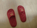 利达妮（TZLDN）【买一送一】结婚拖鞋一对女夏季新郎新娘红色喜庆陪嫁防滑凉拖鞋 新娘+新郎【白头偕老】 36-37 女+40-41男 实拍图