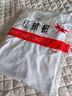 红蜻蜓（RED DRAGONFLY）短袖t恤男休闲时尚简约品牌版绣舒适透气polo衫男上衣 白色B 2XL 实拍图