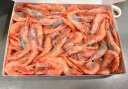 美加佳加拿大北极甜虾刺身净重2斤 加拿大原装进口 90-120只 即食刺身 实拍图