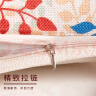 九洲鹿 率真小鹿亚麻风格办公室午睡沙发床头卡通抱枕靠垫 45X45cm 实拍图