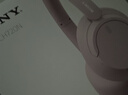 索尼（SONY）WH-CH720N 头戴式无线耳机 蓝牙降噪耳机 手机电脑笔记本网课游戏适用耳麦 礼物送女友男友学生 粉色 实拍图