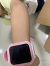 小天才儿童电话手表Q1R长续航防水GPS安全定位智能语音通话手表学生送礼玩具 Q1R 粉色 实拍图