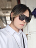 马克华菲高级感男士斜挎包 老花纹链条包 男款单肩包通勤随身手机包小挎包 实拍图