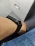 臣颂（CHENSONG）适用华为手环band/7表带米兰尼斯磁吸金属表带通用华为手环7nfc版个性潮透气腕带替换带黑色 实拍图