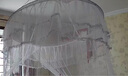 渠辰蚊帐吊顶蚊帐家用蚊帐吊顶式蚊帐免安装圆顶落地免安装加密网眼 豪华款（3米床以内通用） 配吸盘+强力胶 实拍图