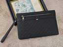Cohnim kevin奢侈品男士手包手拿拉链男包手抓长钱包送老公男友情人节生日礼物 c238黑色【就近仓发货】 实拍图