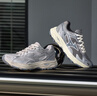 美津浓（MIZUNO）【RACER S 1.0】软底轻便运动跑步鞋男女同款缓震透气休闲慢跑鞋 18/脏脏银 40 (255mm) 实拍图