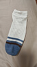 猫人【100%纯棉6双】男士袜子男夏季透气短袜防臭撞色棉袜25年新品 实拍图