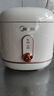 美的（Midea）电饭煲 小型家用迷你小容量 1-2-3人微压功能电饭煲 电饭锅 宿舍电煮锅一键操作多功能锅 小电煲 1.2L 【白玉晶釜】 实拍图