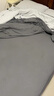 网易严选【新疆棉】天竺棉针织四件套 纯棉床上用品床单床笠被套床上用品 【AB面纯色】雾月灰 1.5m床 床笠款 （被套200*230cm） 实拍图