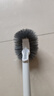 锡洁马桶刷家用厕所刷子洗卫生间瓷砖死角清洁神器长柄洁厕刷2只装 实拍图