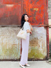 viney新款编织包包女包大容量托特包高级感生日礼物送女友老婆 【米白】实用轻奢单肩草编包 高级感洋气通勤休闲品牌手提包 实拍图