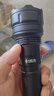 小野人手电筒强光户外100000穿天炮超亮长续航家用军巡逻专用疝气流明灯 实拍图