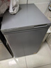 美的（Midea）【新款全新升级】冰柜家用商用冷柜冷藏冷冻保鲜柜小型冰柜节能省电冰箱卧式冰柜 一级能效 100L 灰色 100KMF(E) 实拍图