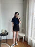 吴衣斯工作服定制印字印logo工衣订制男女短袖polo文化衫班服t恤定做 更多请联系客服可定制 S可定制 实拍图
