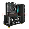 开放式机箱ITX MATX ATX铝合金便携手提机箱架EATX异形DIY小机箱 黑色 MATX34中型 实拍图