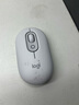 罗技（Logitech）POP MOUSE 无线鼠标 蓝牙鼠标 高颜值办公鼠标 珍珠白 实拍图
