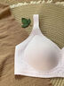嫚熙（EMXEE）文胸超皮孕妇哺乳内衣孕期用产后喂奶文胸 柔雾杏XL码 实拍图