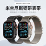 BHO适用苹果手表表带Apple Watch S11/Ultra3米兰尼斯表带iwach S10/9/8/7/6/SE3/2降落伞式按扣表带 实拍图