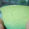 景德镇陶瓷手工扒花主人杯家用渐变功夫茶杯泡茶壶盖碗套装高颜值送礼物 扒花单杯-碧翠流金70ml1只 实拍图