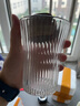 【采销严选】玻璃水杯带杯架套装家用茶杯防烫束腰耐热客厅水杯 风琴杯+木杯套 320ml 1只 实拍图