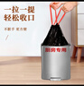利得抽绳垃圾袋100只单面1.3丝黑色55*65cm大号加厚免撕厨房自动收口 实拍图