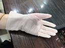 骑电动车冰丝蕾丝手套防晒手套女式薄款夏季触屏防滑司机开车骑行 粉色 均码 实拍图
