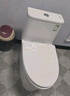 九牧（JOMOO）11173-2-1/31KB-3大力神普通马桶家用虹吸抗菌节水坐便器305坑距 实拍图